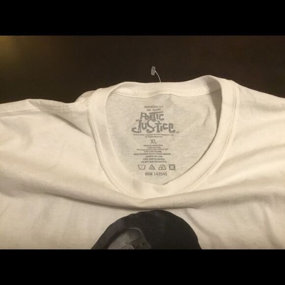Men’s Poetic Justice Tupac 2PAC T-shirt Size XL - Picture 3 of 3